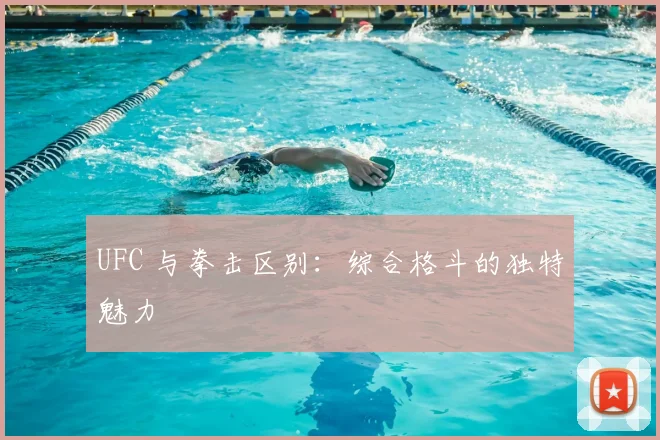 UFC 与拳击区别:综合格斗的独特魅力